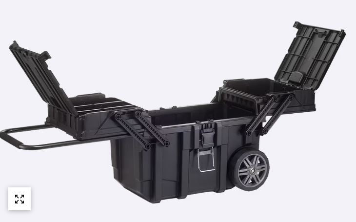 עגלת כלים קנטי 15 גאלון TOOLS שחורה