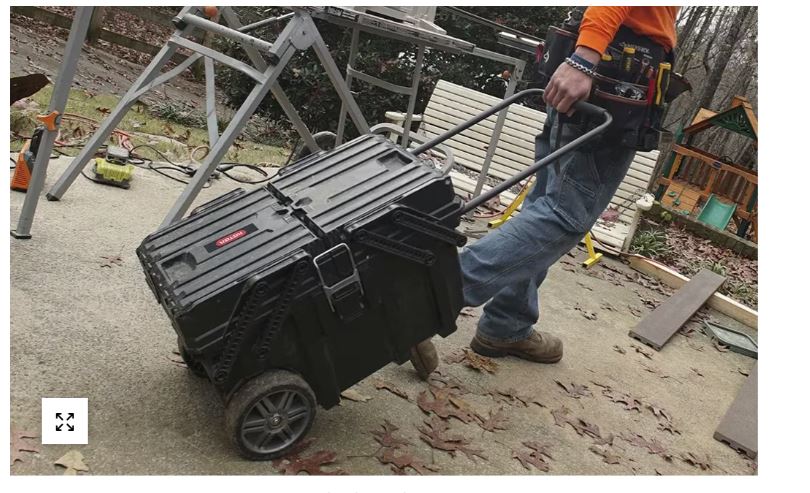 עגלת כלים קנטי 15 גאלון TOOLS שחורה