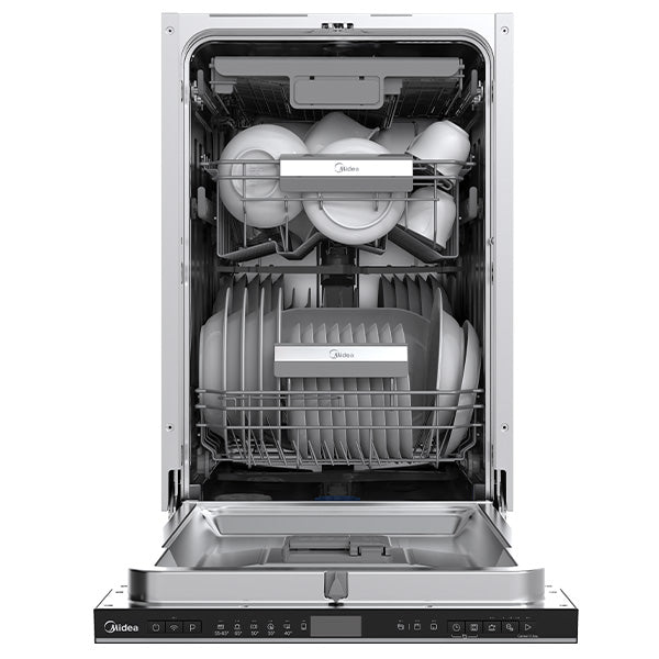 מדיח צר אינטגרלי 10 מערכות כלים WQP8-W7704M של מידאה