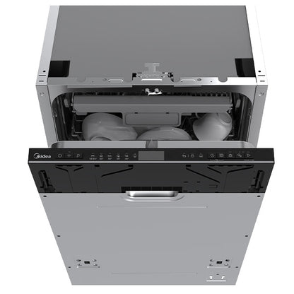 מדיח צר אינטגרלי 10 מערכות כלים WQP8-W7704M של מידאה
