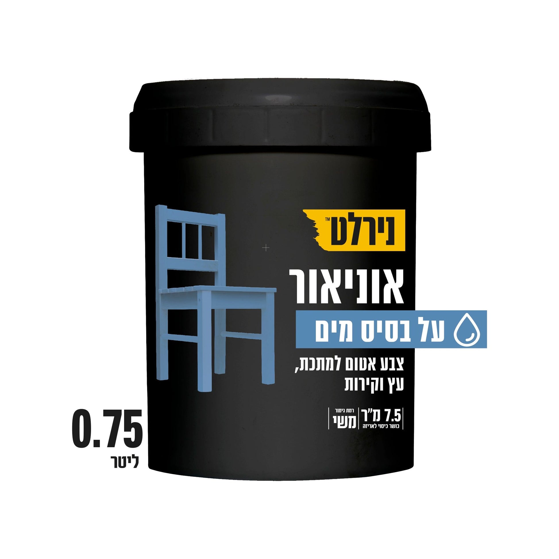 צבע אוניאור מים בסיס  ‏B‏ ‏75‏.‏0‏ ליטר