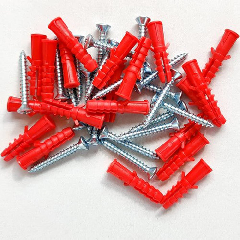 ברגי עדש + דיבל 7 ממ - 35 יח' מארז (מס' 78)