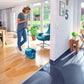 ערכת שטיפה ללא מגע יד אדם CLEAN TWIST Disc Mop Ergo המקורית מבית LEIFHEIT גרמניה