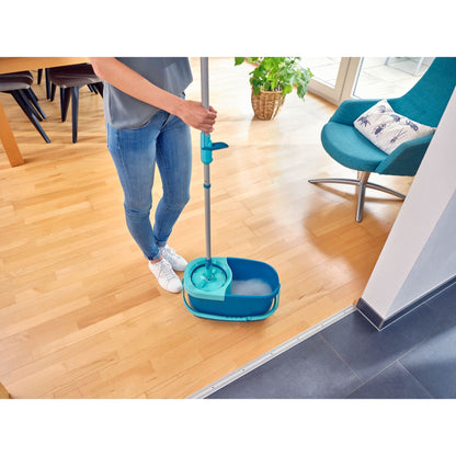 ערכת שטיפה ללא מגע יד אדם CLEAN TWIST Disc Mop Ergo המקורית מבית LEIFHEIT גרמניה