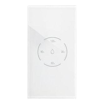 טיימר דוד פאנל זכוכית מגע  120 דקות אנכי שקוע לבן SMARTR 16A 3500W