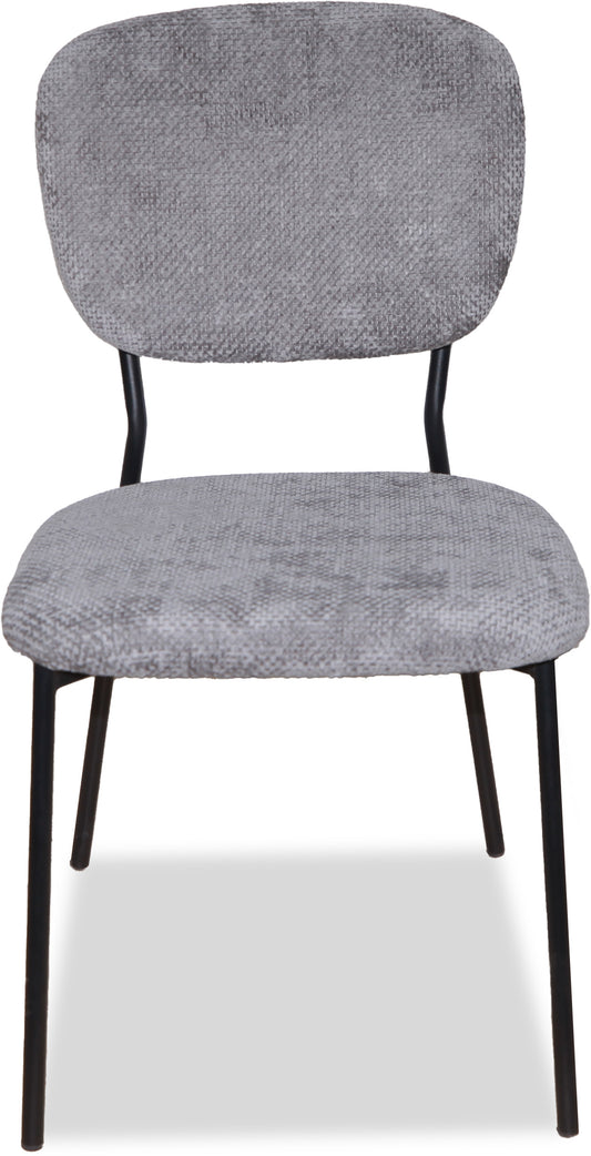 כסא יויו אפור כהה ר.מתכת שחורה