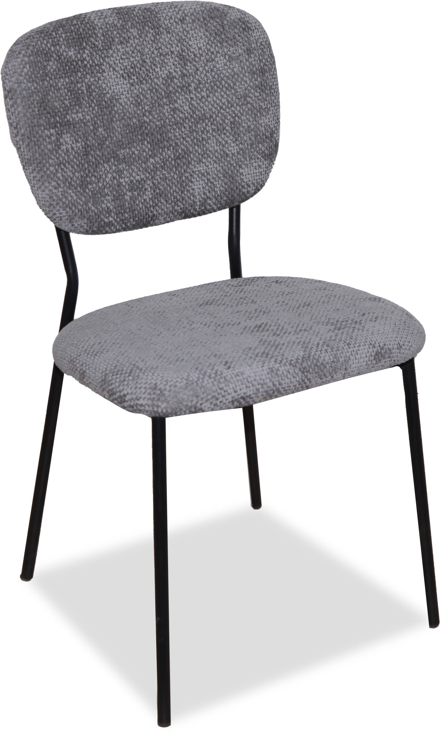 כסא יויו אפור כהה ר.מתכת שחורה