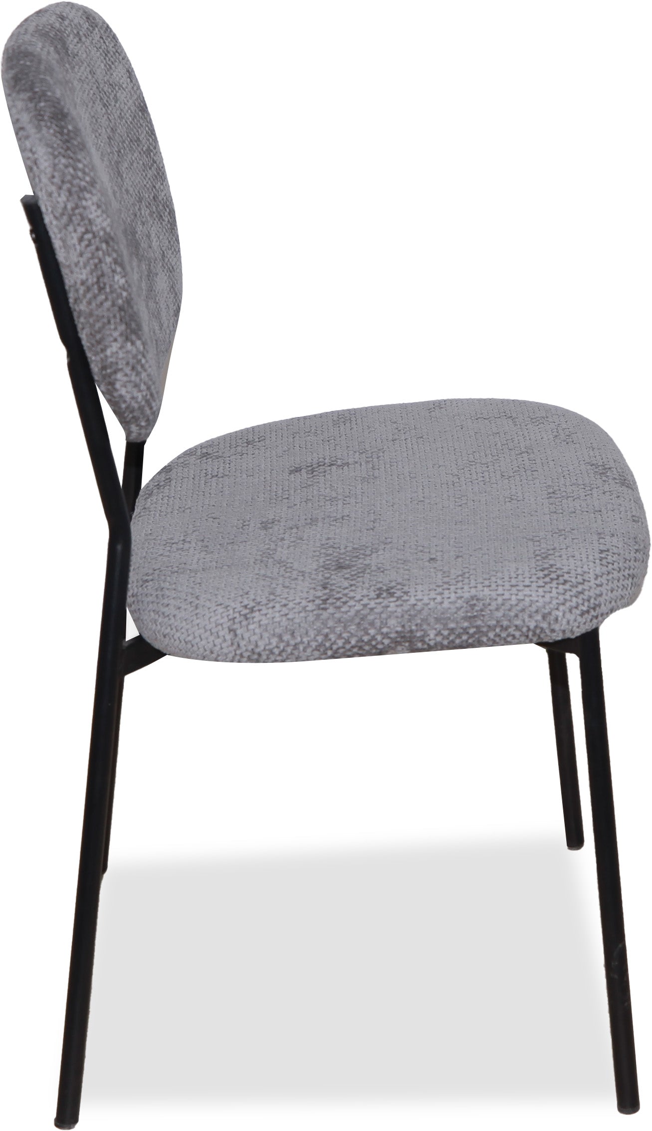 כסא יויו אפור כהה ר.מתכת שחורה