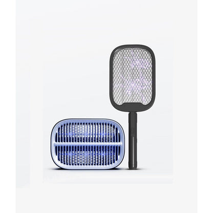 קטלן חרקים ומחבט יתושים 2 ב-1 נטען TYPE-C דגם 6509 של SYENERGY