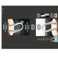 מאוורר צוואר דמוי אוזניה לבן נטען USB דגם K8 של SYENERGY