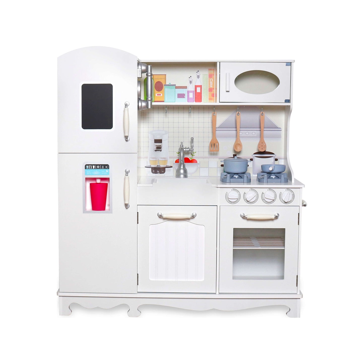 מטבח עץ ענק לילדים אלקטרוני דגם צליל