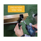 עמוד אלומיניום לגדר הייטק צף מלבני 20 או  מקור ציפור  צבע אפור