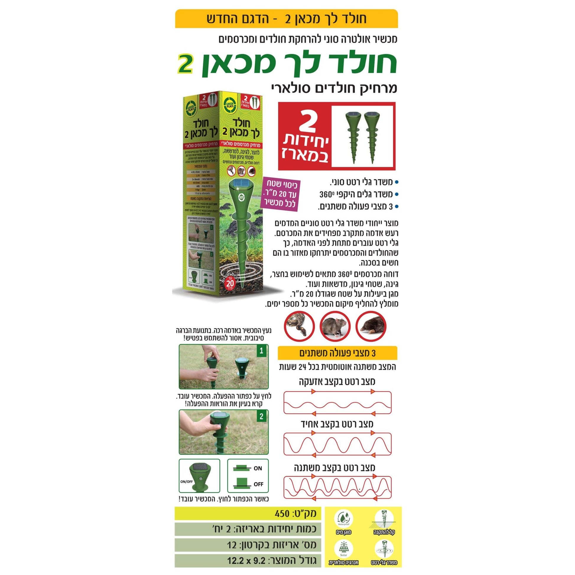מיני חולד לך מכאן 2 יח