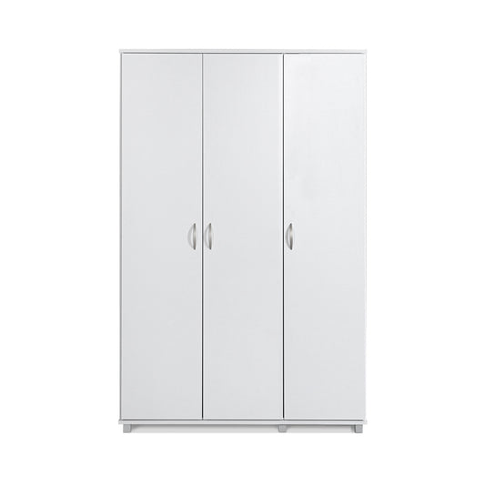 ארון בגדים 3 דלתות צבע לבן