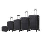 סט מזוודות קשיחות 5 חלקים  Horizon שחור
