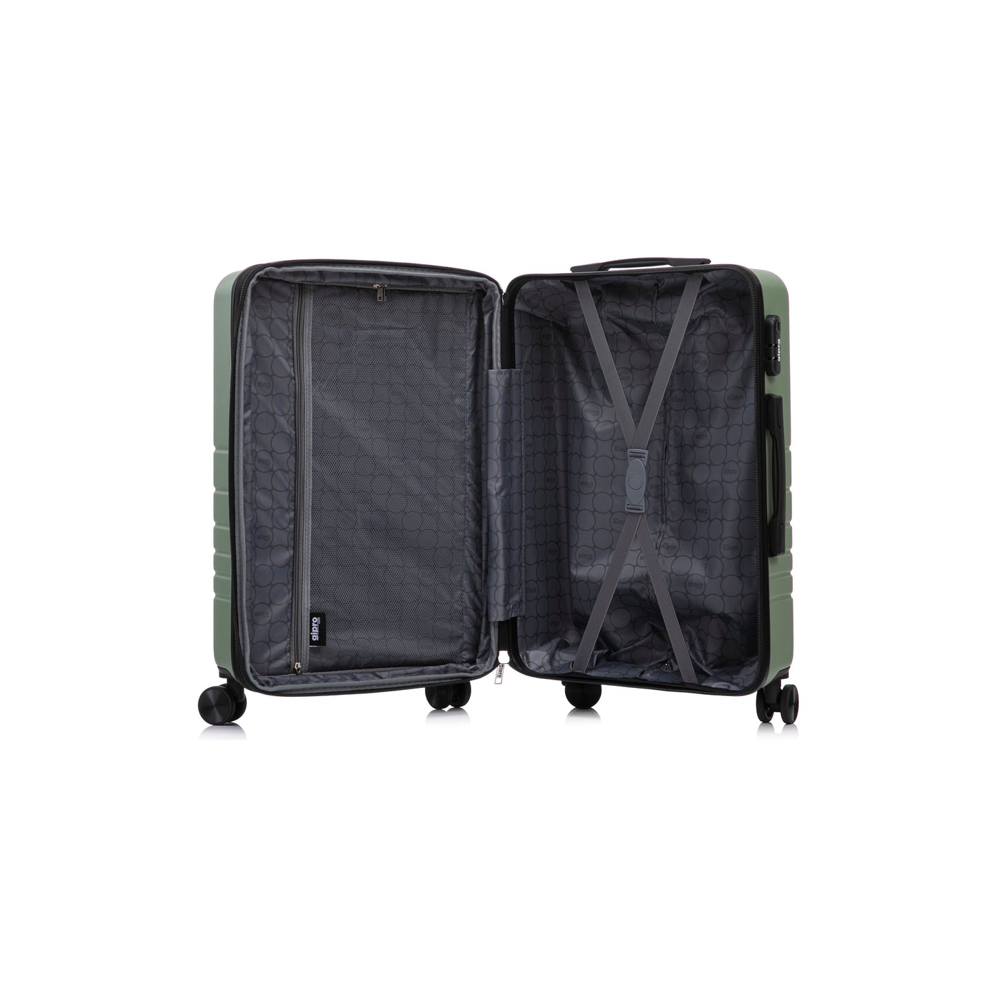 סט מזוודות קשיחות 5 חלקים  Horizon שחור