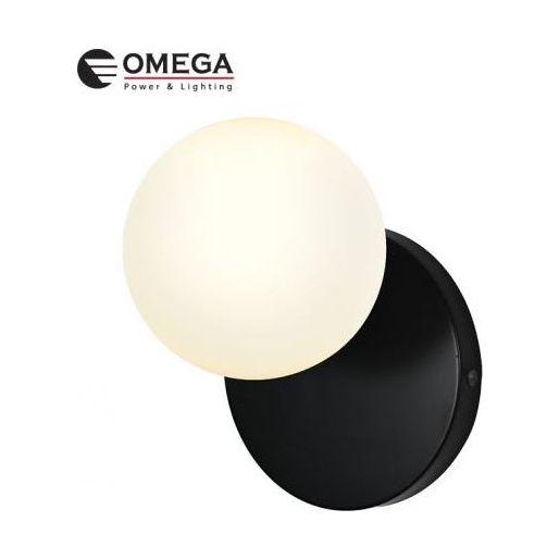 גוף תאורה צמוד קיר ATMOSFERA,  אור חם, 10W, שחור  IP20