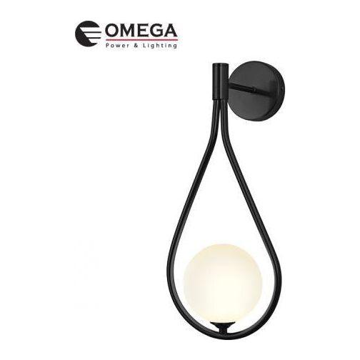 גוף תאורה צמוד קיר GOTA,  אור חם,10W, שחור  IP20