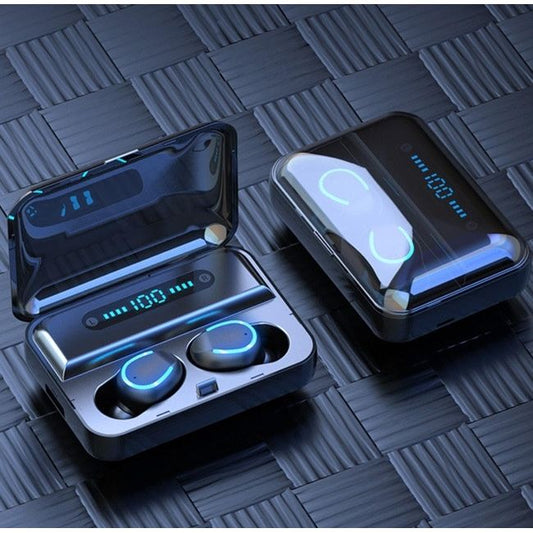 אוזניות כפתור Bluetooth TWS אלחוטיות עם סוללת גיבוי דגם HY679