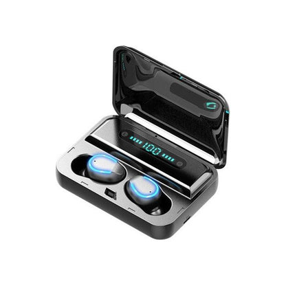 אוזניות כפתור Bluetooth TWS אלחוטיות עם סוללת גיבוי דגם HY679
