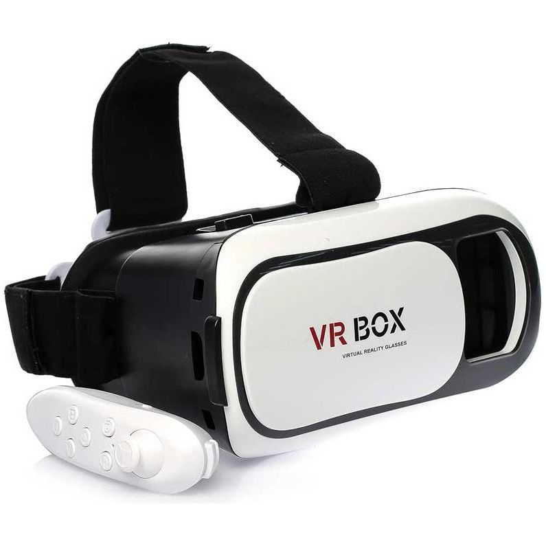 שלט רחוק +משקפי מציאות מדומה VR PRO לעולם חדשני - התאמה מושלמת לכל סוגי הסמארטפונים