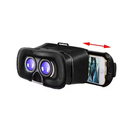 שלט רחוק +משקפי מציאות מדומה VR PRO לעולם חדשני - התאמה מושלמת לכל סוגי הסמארטפונים