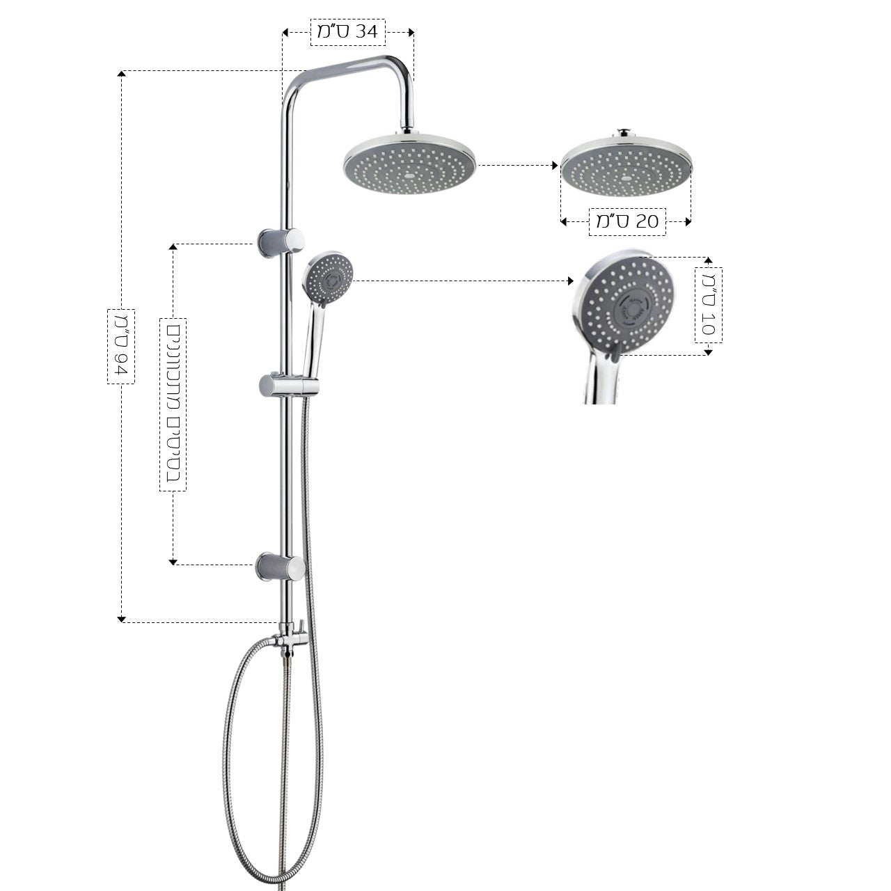 פנל פינוק משולב מדגם דלתא