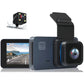 מצלמת לרכב FULL HD 1080P דו כיוונית כוללת אפשרות הקלטה גם בזמן חניה