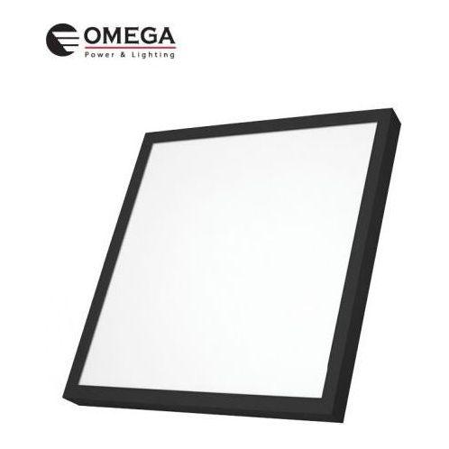 גוף תאורה צמוד תקרה שחור Super Light CCT 65W 60x60CM