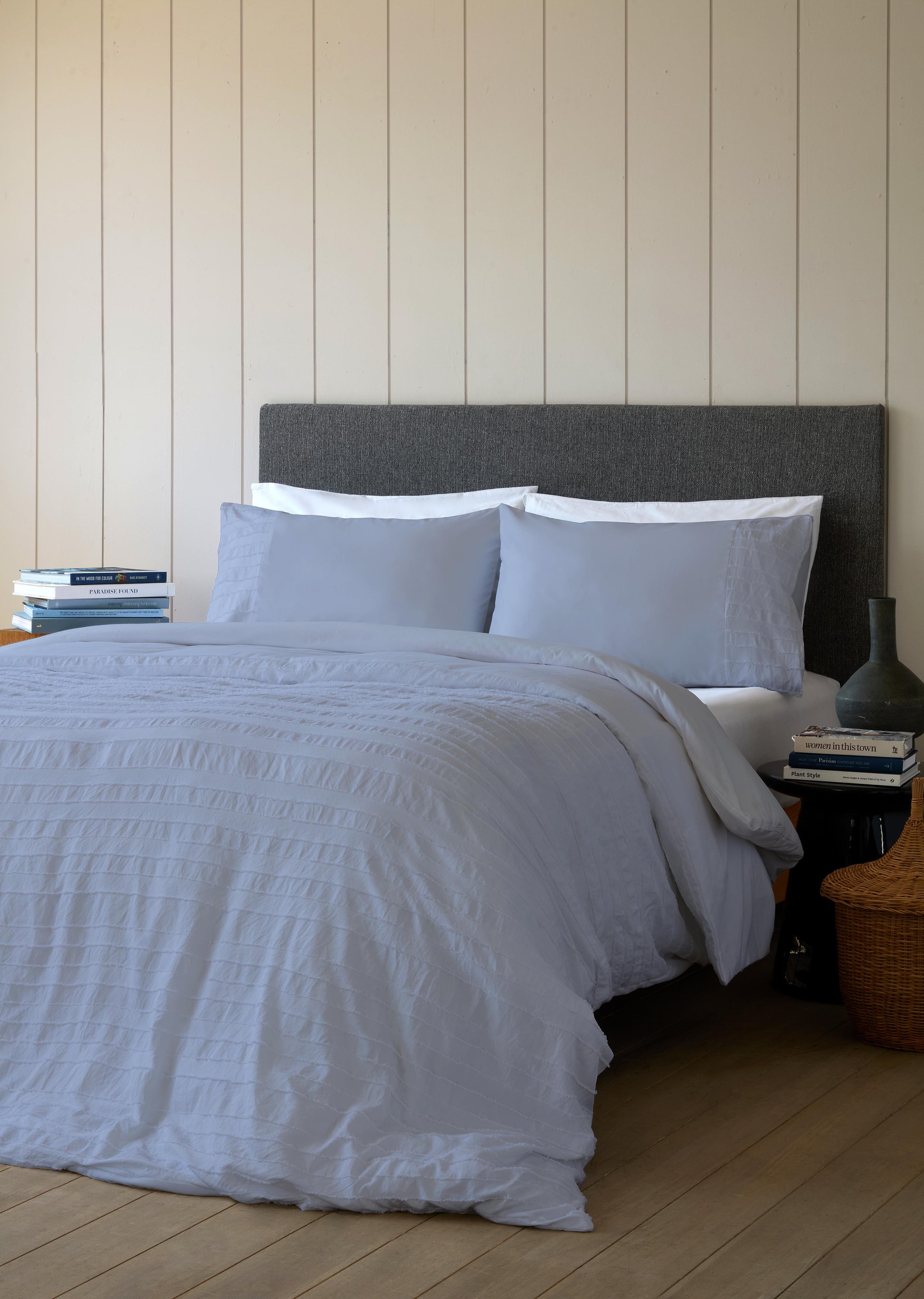 סט מצעים יחיד 90/200 ס"מ בלייר כחול