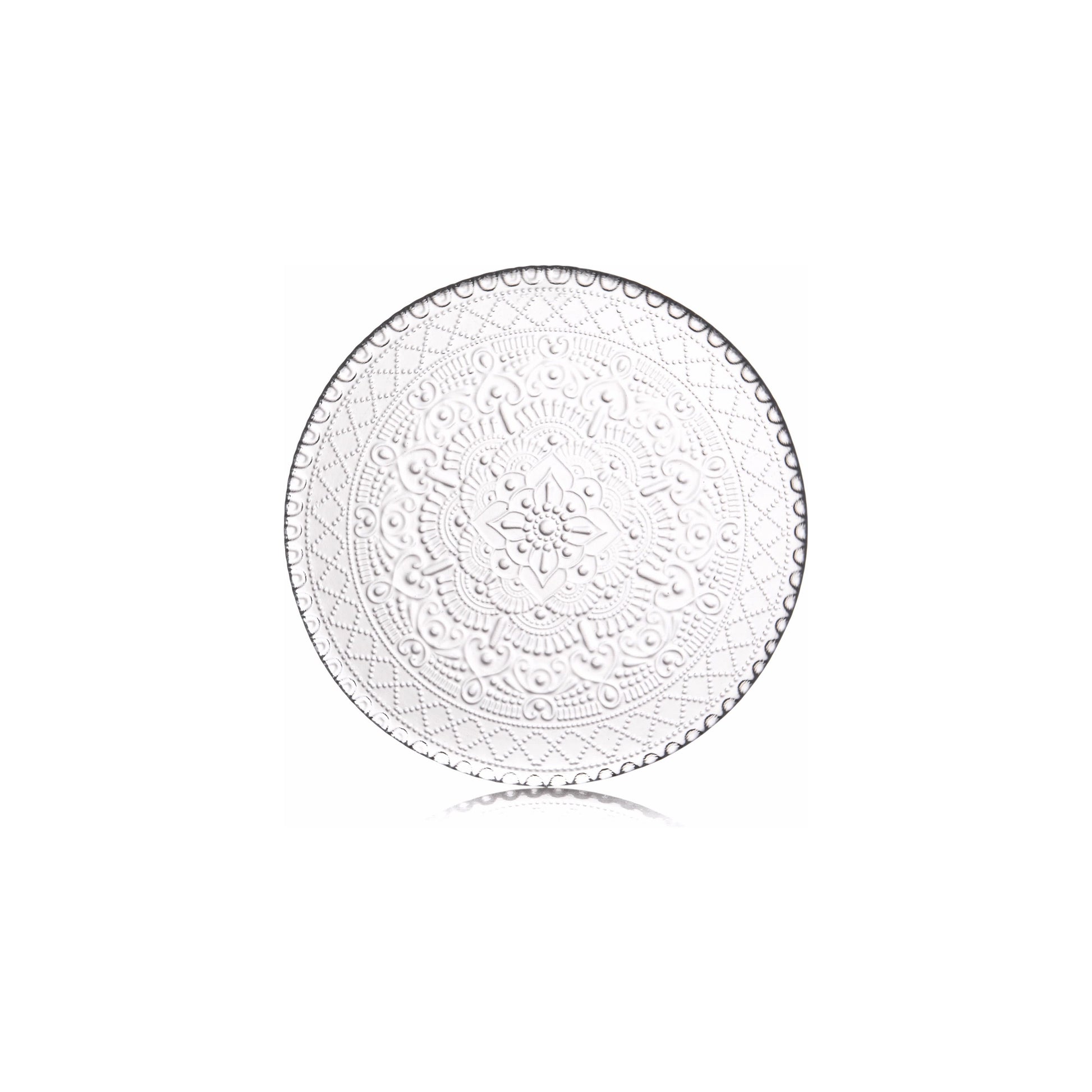 צלחת עוגה 1.8*15 סמ ASORTIE GLASS