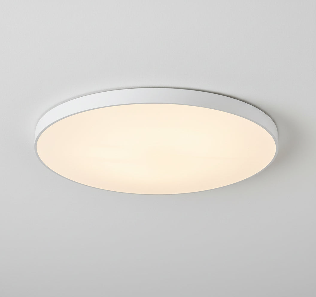 גוף תאורה צמוד תקרה לבן