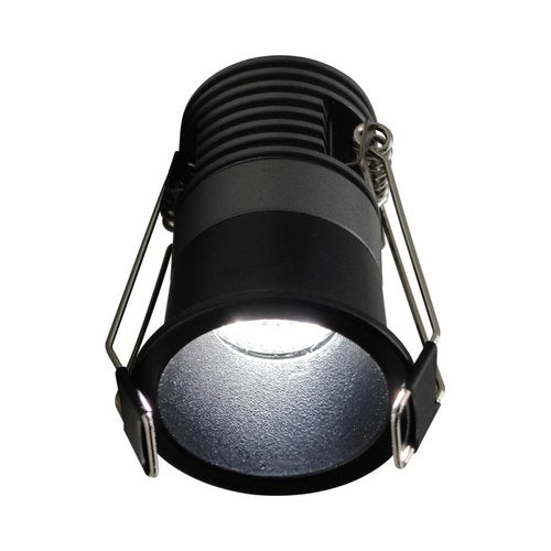 גוף תאורה שקוע תקרה שחור SOLY 5W 35mm 3CCT