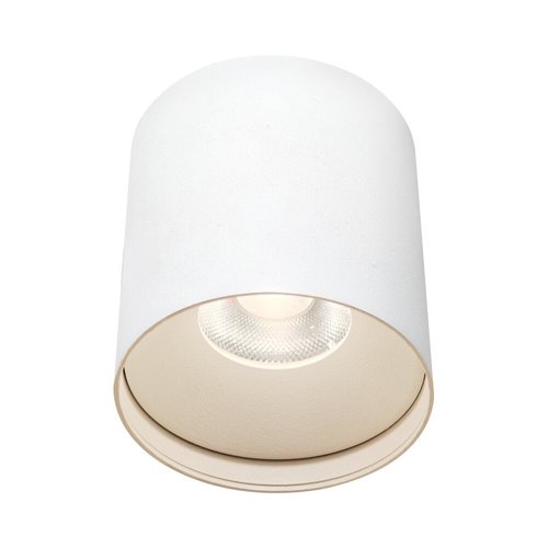 גוף תאורה צמוד תקרה צילינדר לבן LISA 18W  אור חם