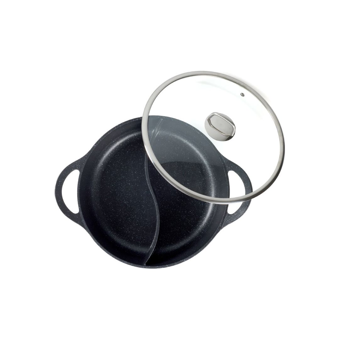 סיר מחולק 32 סמ 4.5 ליטר יציקת אלומיניום Culinary