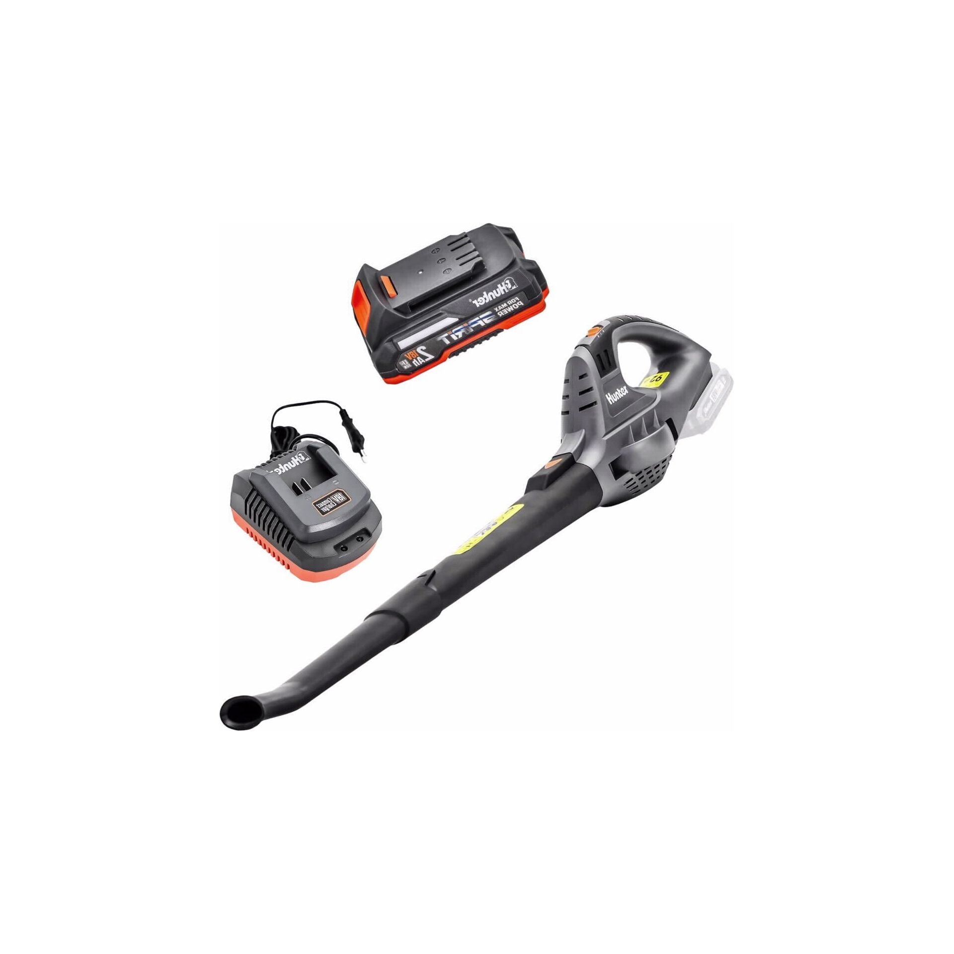 מפוח עלים נטען 18V כולל סוללה 2Ah ומטען