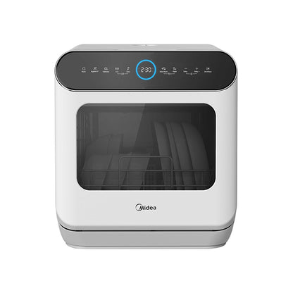 מדיח כלים מיני לבן דגם WQP4-W2605 של MIDEA