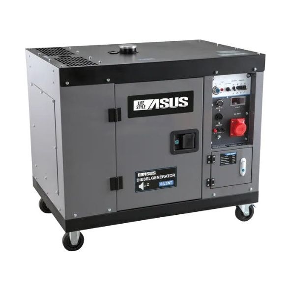 גנרטור דיזל מושתק תלת פאזי 10000W בהפעלת ATS אוטומטי