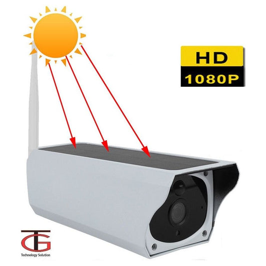 מצלמת אבטחה על אנרגיה סולארית מבית VisionTech