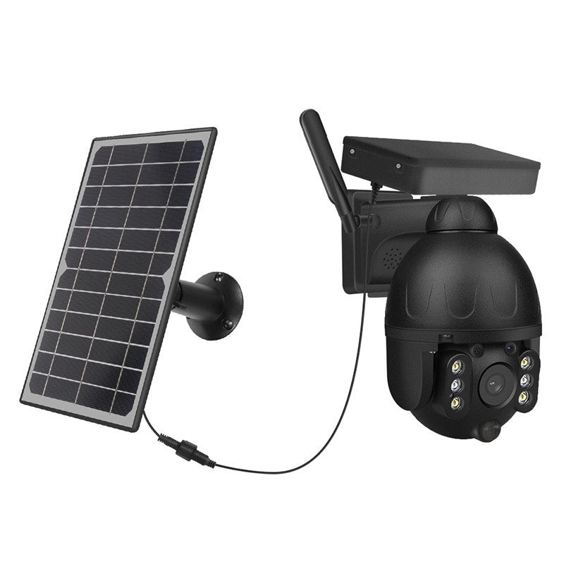 מצלמת אבטחה אלחוטית סולארית 360 דגם A מבית VisionTek