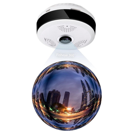 מצלמת אבטחה IP אלחוטית פנורמית דגם Pan21