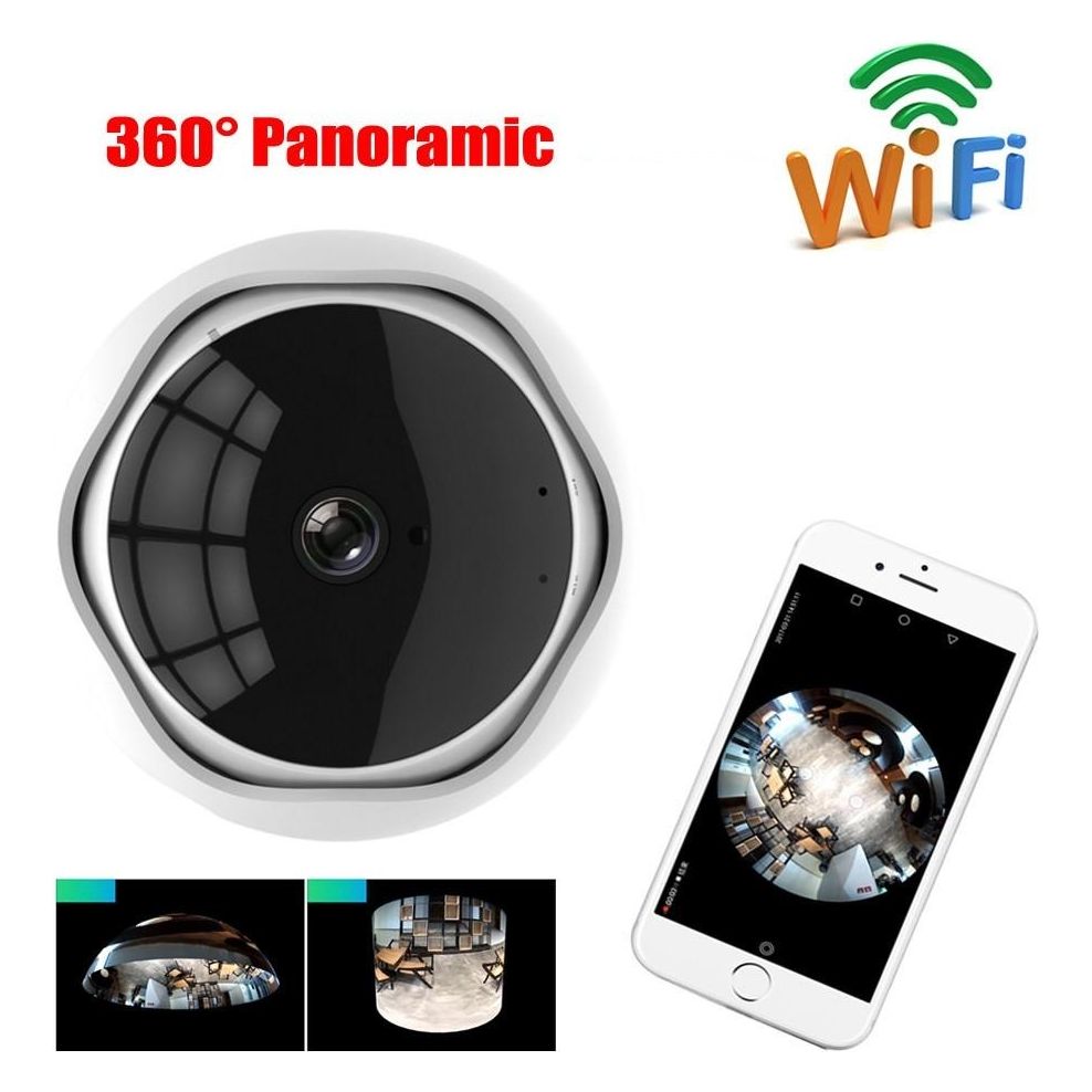 מצלמת אבטחה IP אלחוטית פנורמית דגם Pan21