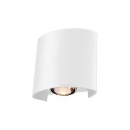 צמוד קיר דו כיווני IP65 PARIS 2X1.5W לבן  3000K