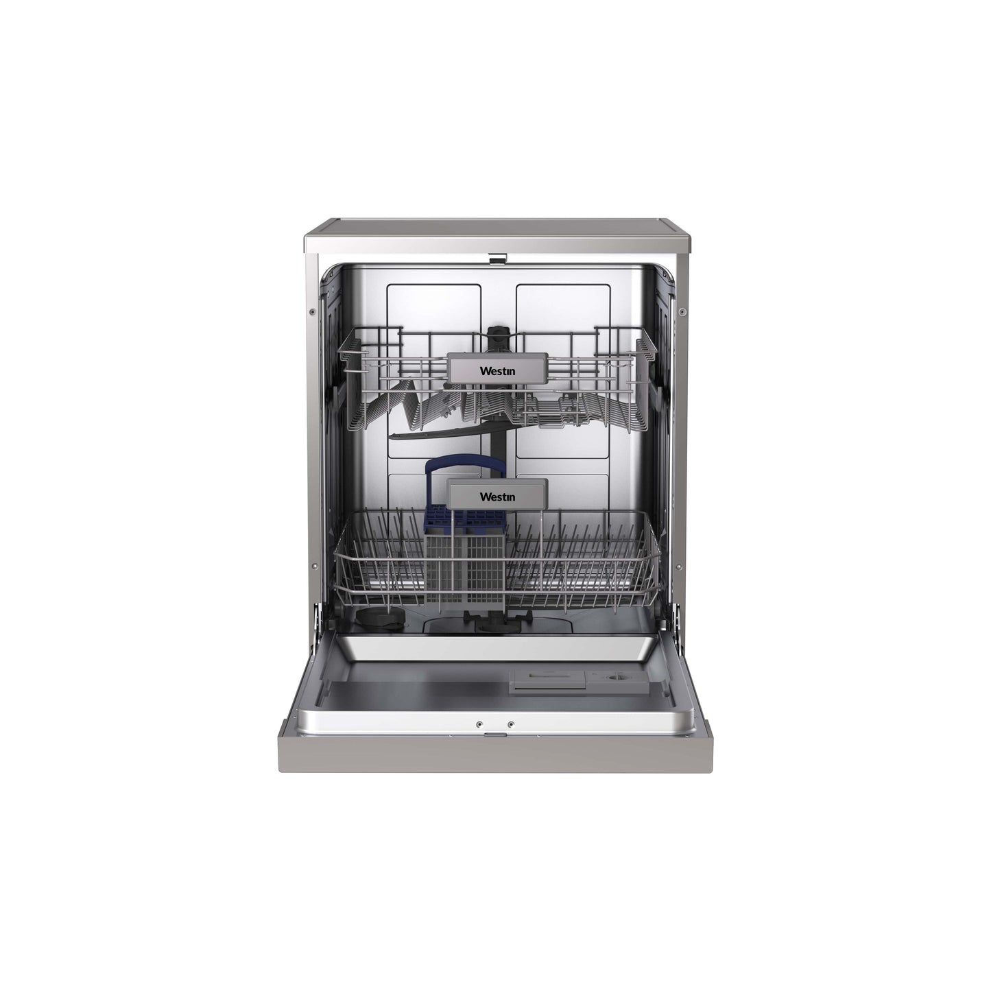 מדיח כלים עומד 60 כסוף 13 מערכות כלים דגם WES-13DWS-S של WESTIN