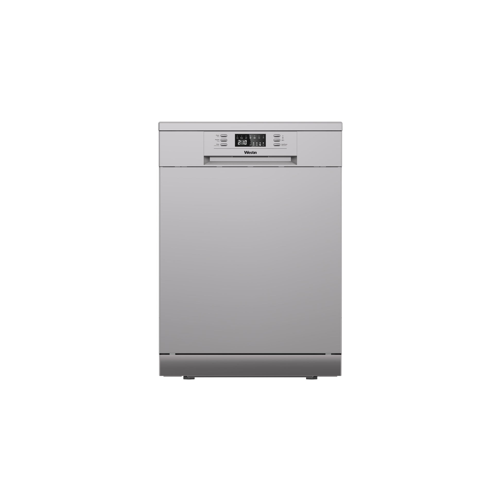מדיח כלים עומד 60 כסוף 13 מערכות כלים דגם WES-13DWS-S של WESTIN