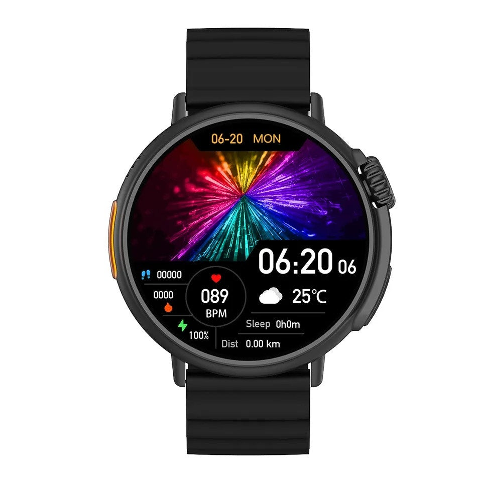 שעון חכם PRO X-7 אטום למים בעיצוב יוקרתי צבע רצועה שחור