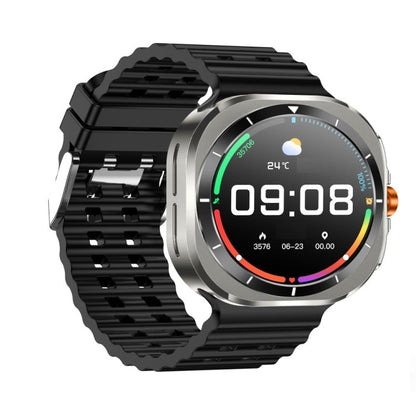 שעון חכם PRO SPORT בעיצוב יוקרתי עם מד דופק מובנה-גוף מתכת ותאימות מושלמת ל IPHONE/ANDROID