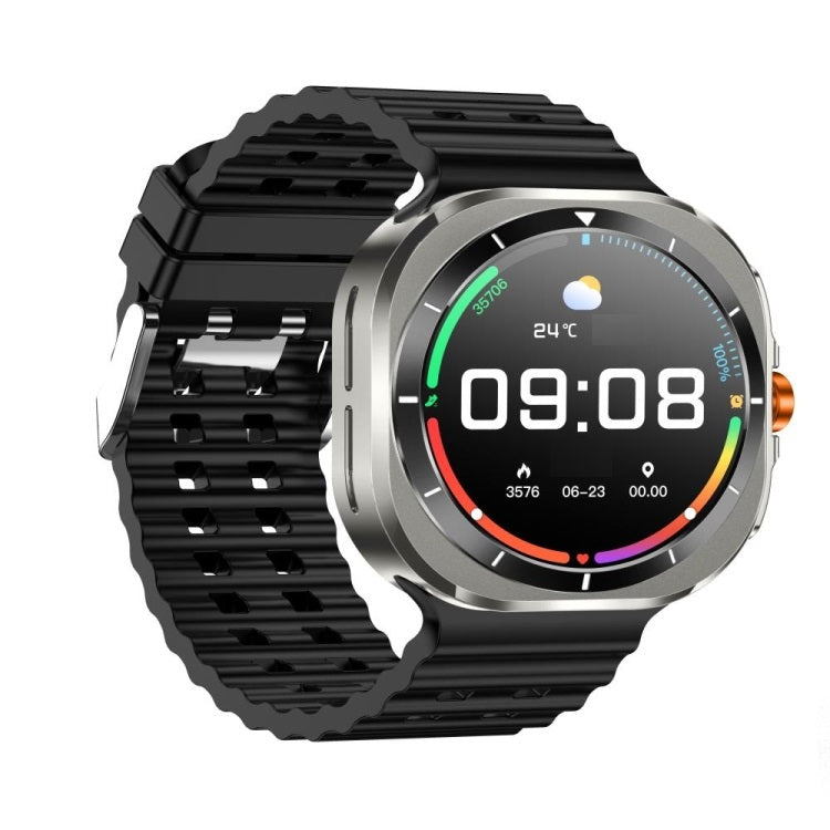 שעון חכם PRO SPORT בעיצוב יוקרתי עם מד דופק מובנה-גוף מתכת ותאימות מושלמת ל IPHONE/ANDROID