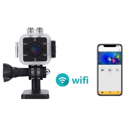 מצלמת אקסטרים 1080P אלחוטית זעירה לפעילויות ספורט ופנאי VisionTek But91