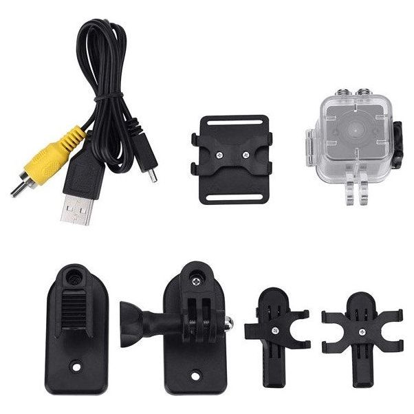 מצלמת אקסטרים 1080P אלחוטית זעירה לפעילויות ספורט ופנאי VisionTek But91